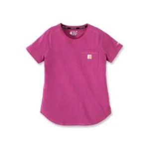 105415&#x20;Women&#x27;s&#x20;Work&#x20;T-shirt&#x20;Pocket&#x20;Force&#x20;-&#x20;Carhartt