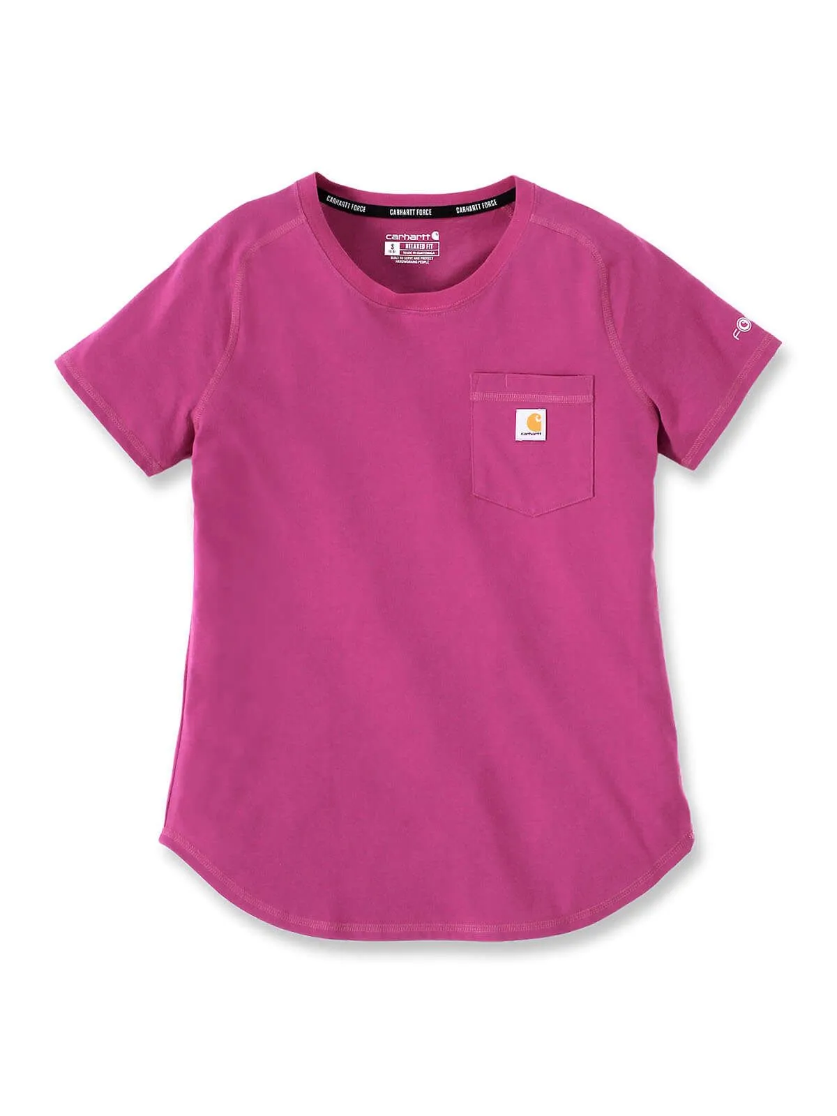 105415&#x20;Women&#x27;s&#x20;Work&#x20;T-shirt&#x20;Pocket&#x20;Force&#x20;-&#x20;Carhartt