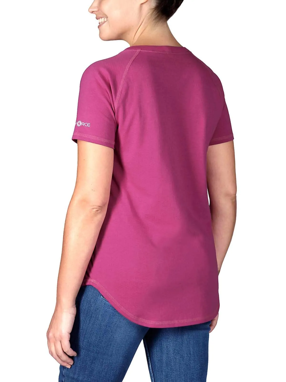 105415&#x20;Women&#x27;s&#x20;Work&#x20;T-shirt&#x20;Pocket&#x20;Force&#x20;-&#x20;Carhartt