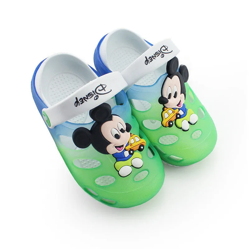 2017 Boys Summer Shoes Kids Rubber Mules Clogs Girls Sandals Children Outdoor Slippers Sport Beach Sandals For Boys Girls