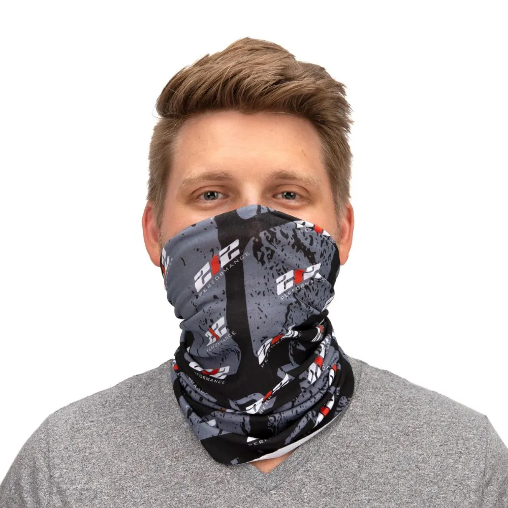 212 Performance FC5-05-000 Protective Neck Gaiter and Particulate Filtering Face Cover with 212 Pattern Print Black