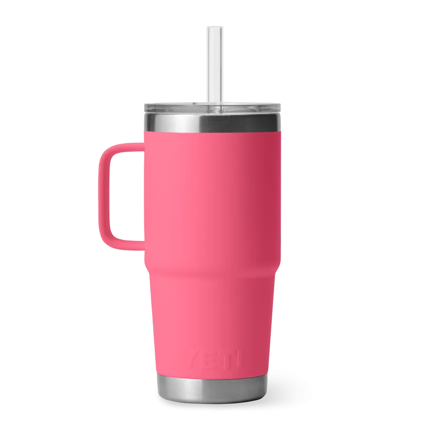 25 oz. / 739ml Straw Mug w/ Straw Lid - Tropical Pink