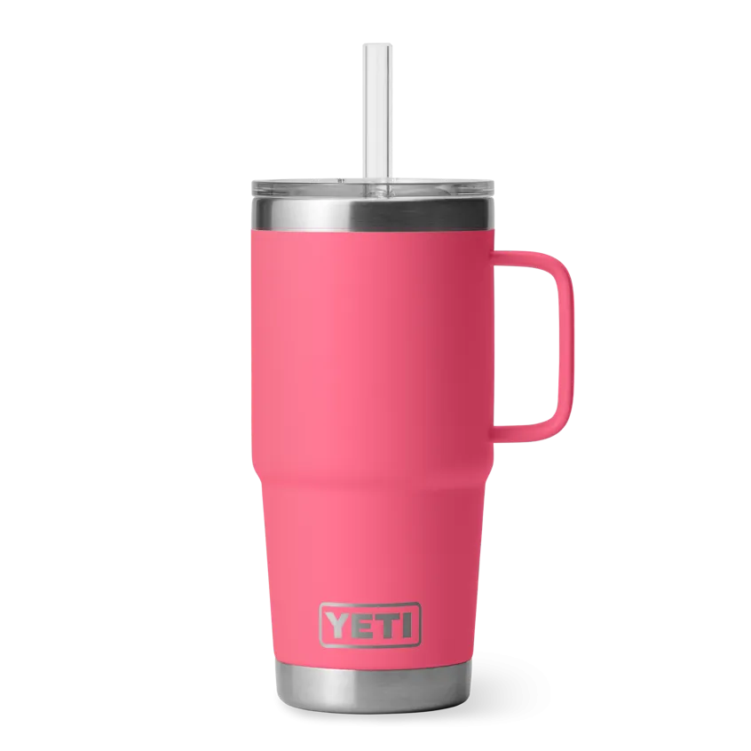 25 oz. / 739ml Straw Mug w/ Straw Lid - Tropical Pink