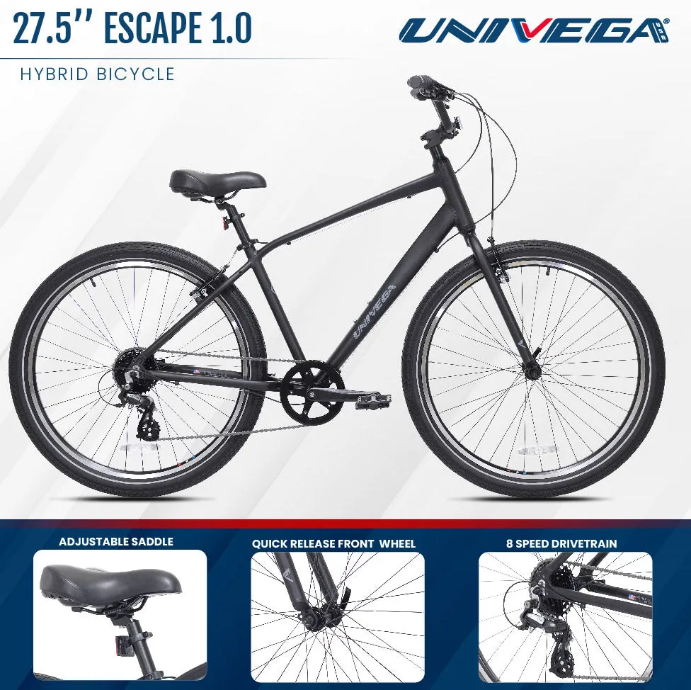 27.5" WEEKEND ESCAPE 1.0 STEP OVER | COMFORT HYBRID BIKE