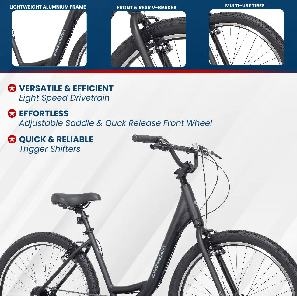 27.5" WEEKEND ESCAPE 1.0 STEP THRU | COMFORT HYBRID BIKE