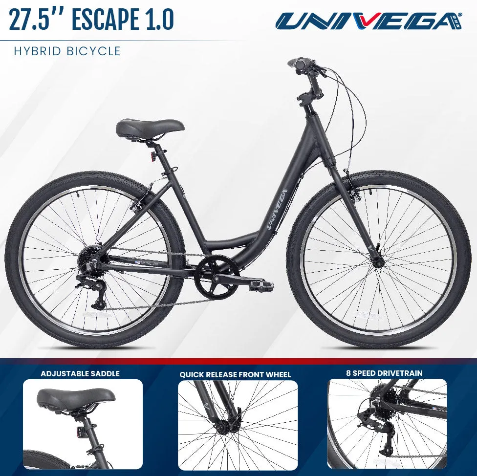 27.5" WEEKEND ESCAPE 1.0 STEP THRU | COMFORT HYBRID BIKE