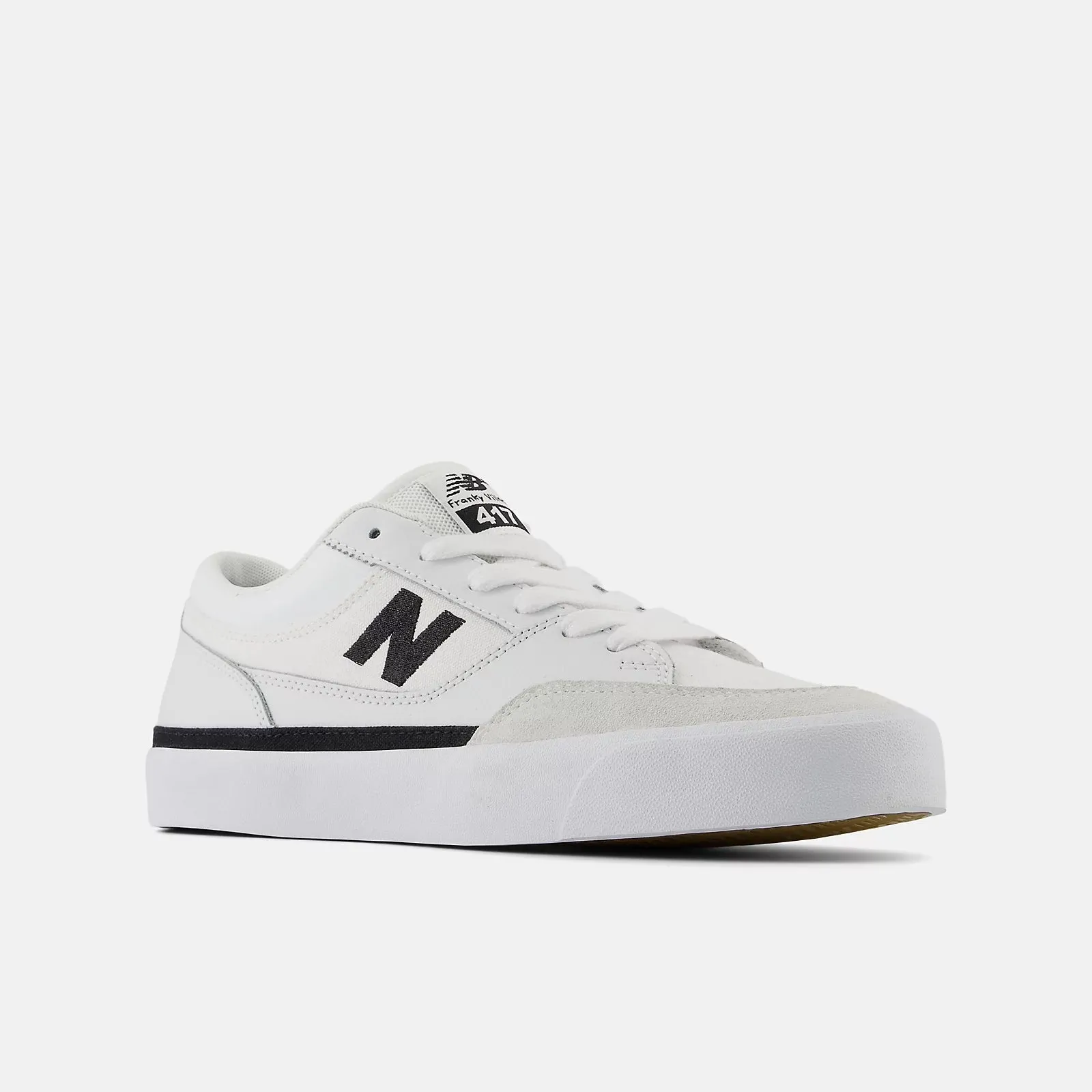 417 Villani Low Shoe - White/Black