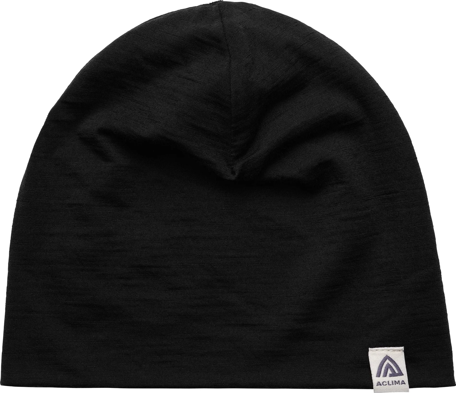 Aclima LightWool Relaxed Beanie Jet Black | Buy Aclima LightWool Relaxed Beanie Jet Black here | Outnorth