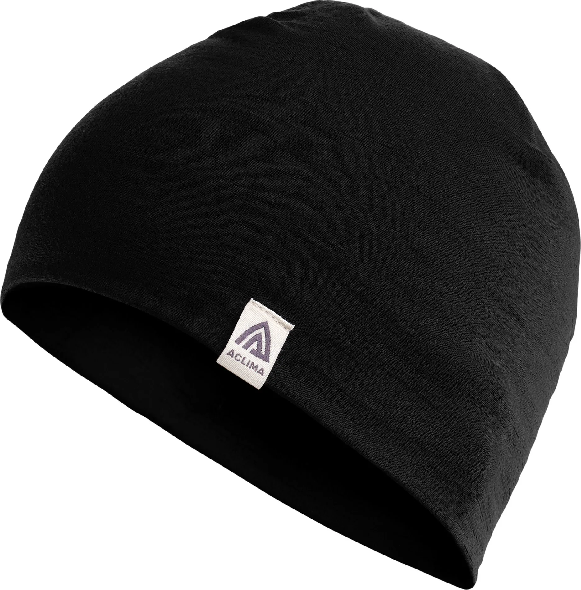 Aclima LightWool Relaxed Beanie Jet Black | Buy Aclima LightWool Relaxed Beanie Jet Black here | Outnorth