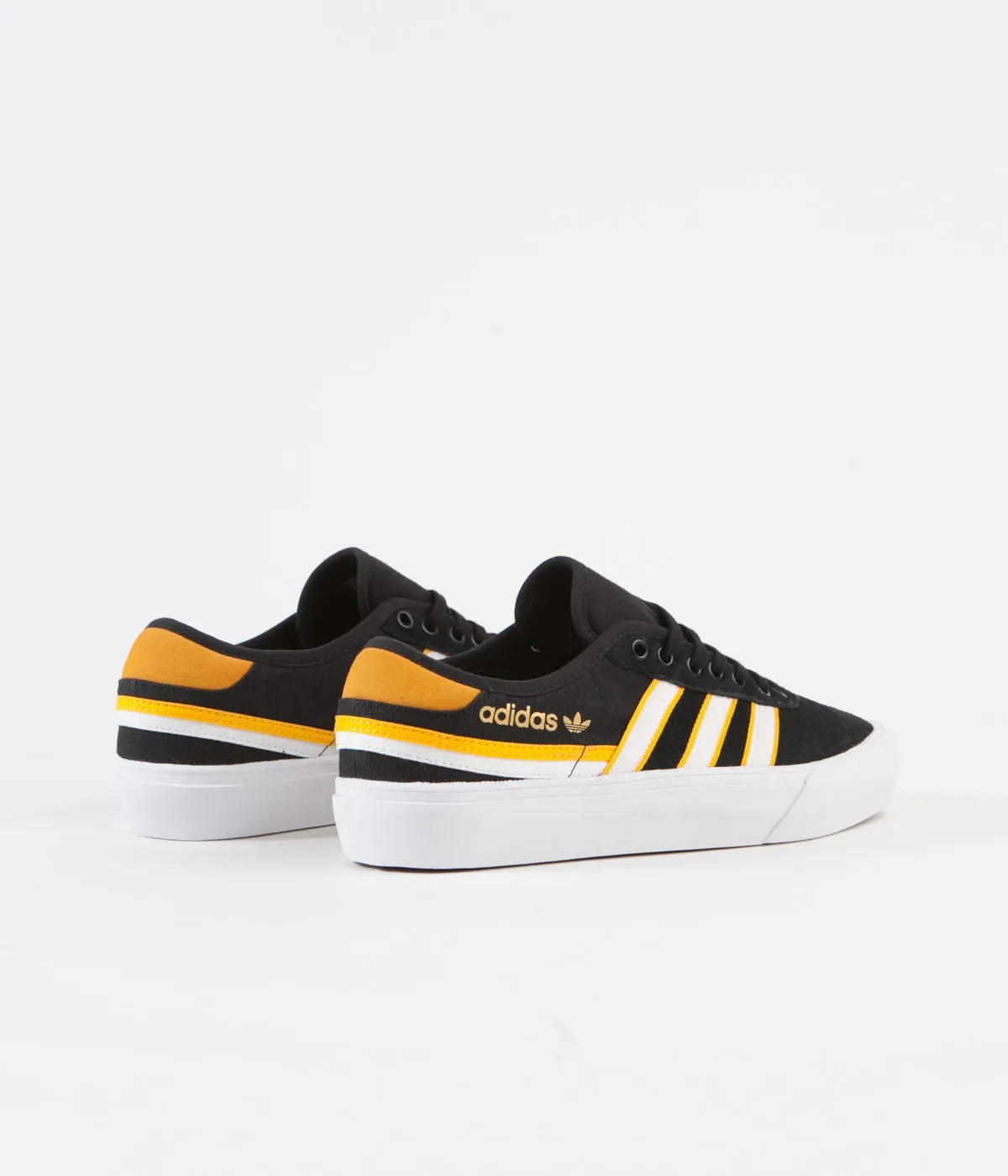 Adidas Delpala Premiere Shoes - Core Black / White / Crew Yellow