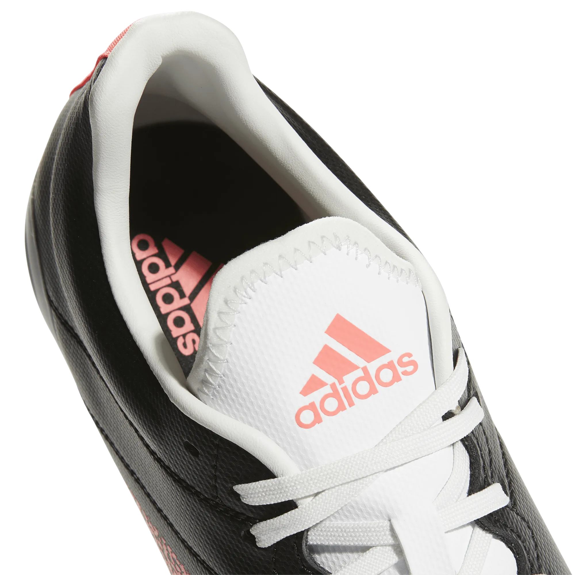 adidas KAKARI Rugby Soft Ground Boots - Core Black/Signal Pink/Crystal White