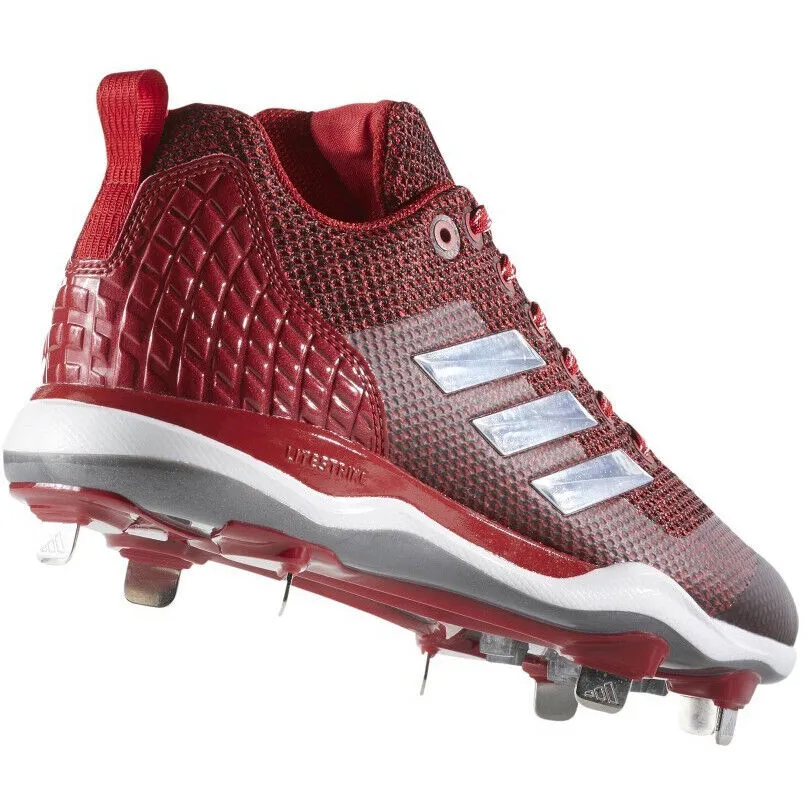 adidas Men's PowerAlley 5 Metal Baseball Cleats