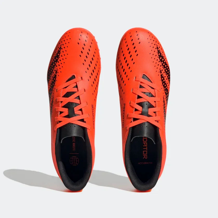 Adidas Men's Predator Accuracy.4 Cleats - Team Solar Orange / Core Black