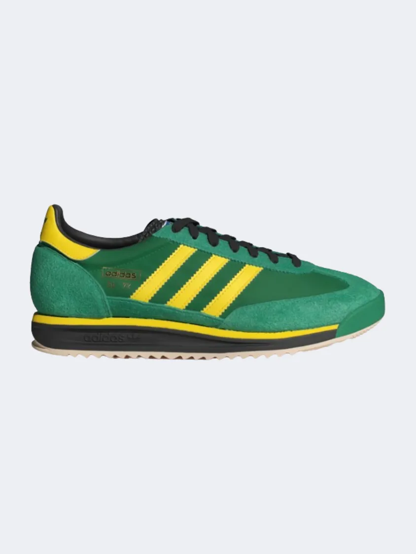 Adidas Sl 72 Rs Men Original Shoes Green/Yellow/Black