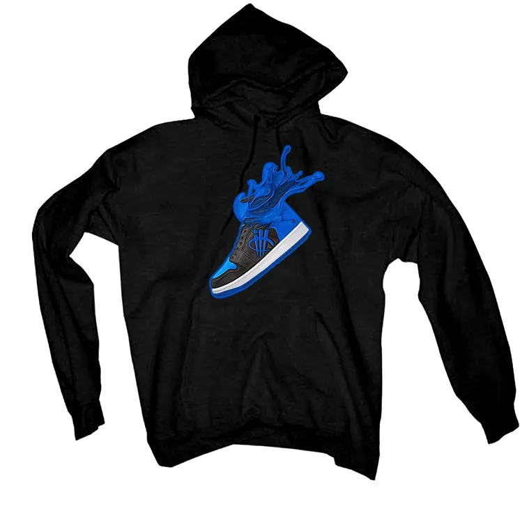 Air Jordan 1 Royal Reimagined Black T-Shirt (SPLASH)