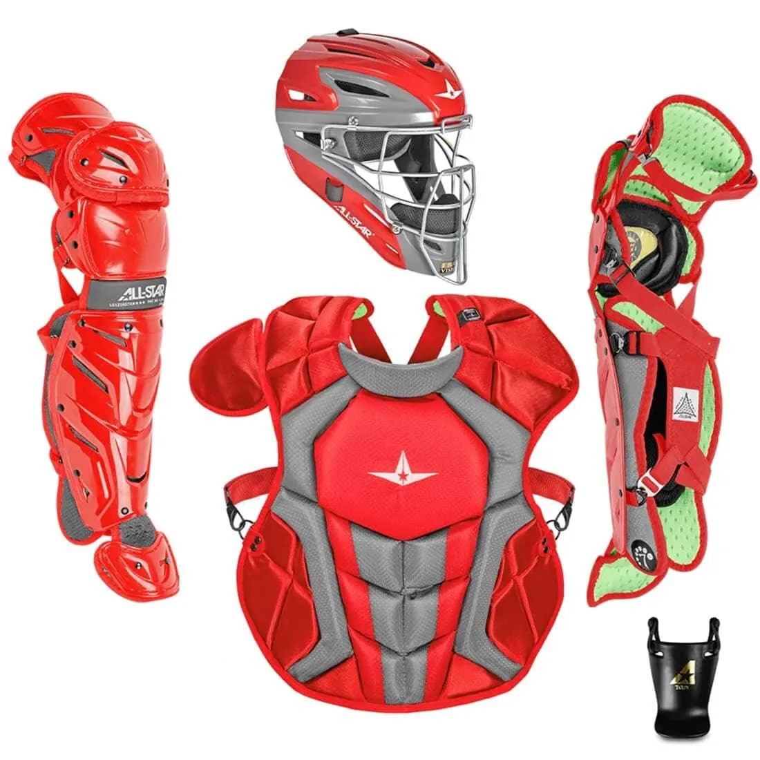 All-Star S7 Axis Elite (Ages 9-12) Catcher's Kit NOCSAE Approved: CKCC912S7X