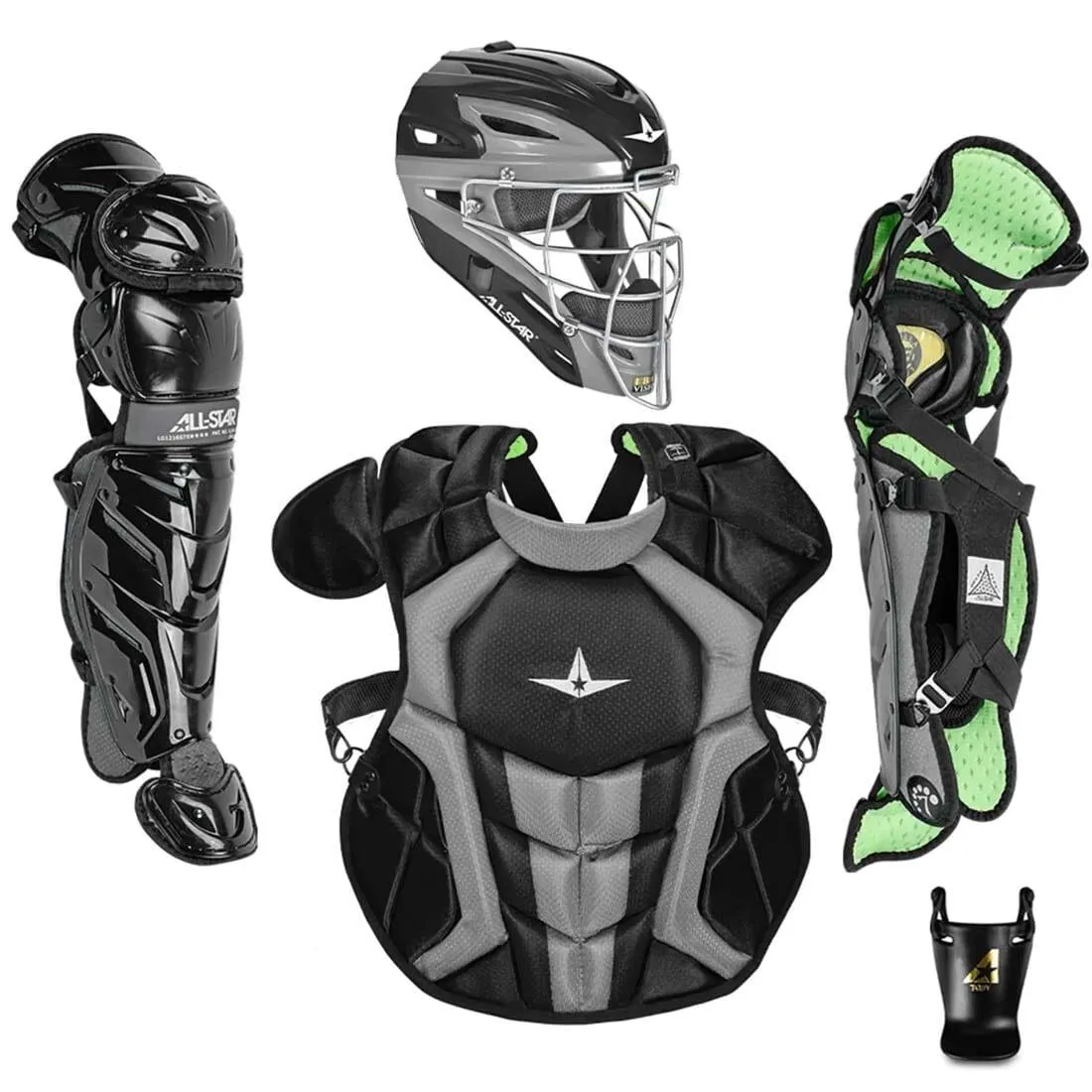 All-Star S7 Axis Elite (Ages 9-12) Catcher's Kit NOCSAE Approved: CKCC912S7X