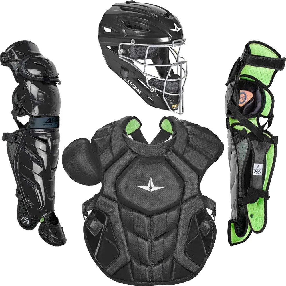 All-Star S7 Axis Elite (Ages 9-12) Solid Catcher's Kit NOCSAE Approved: CKCC912S7XS