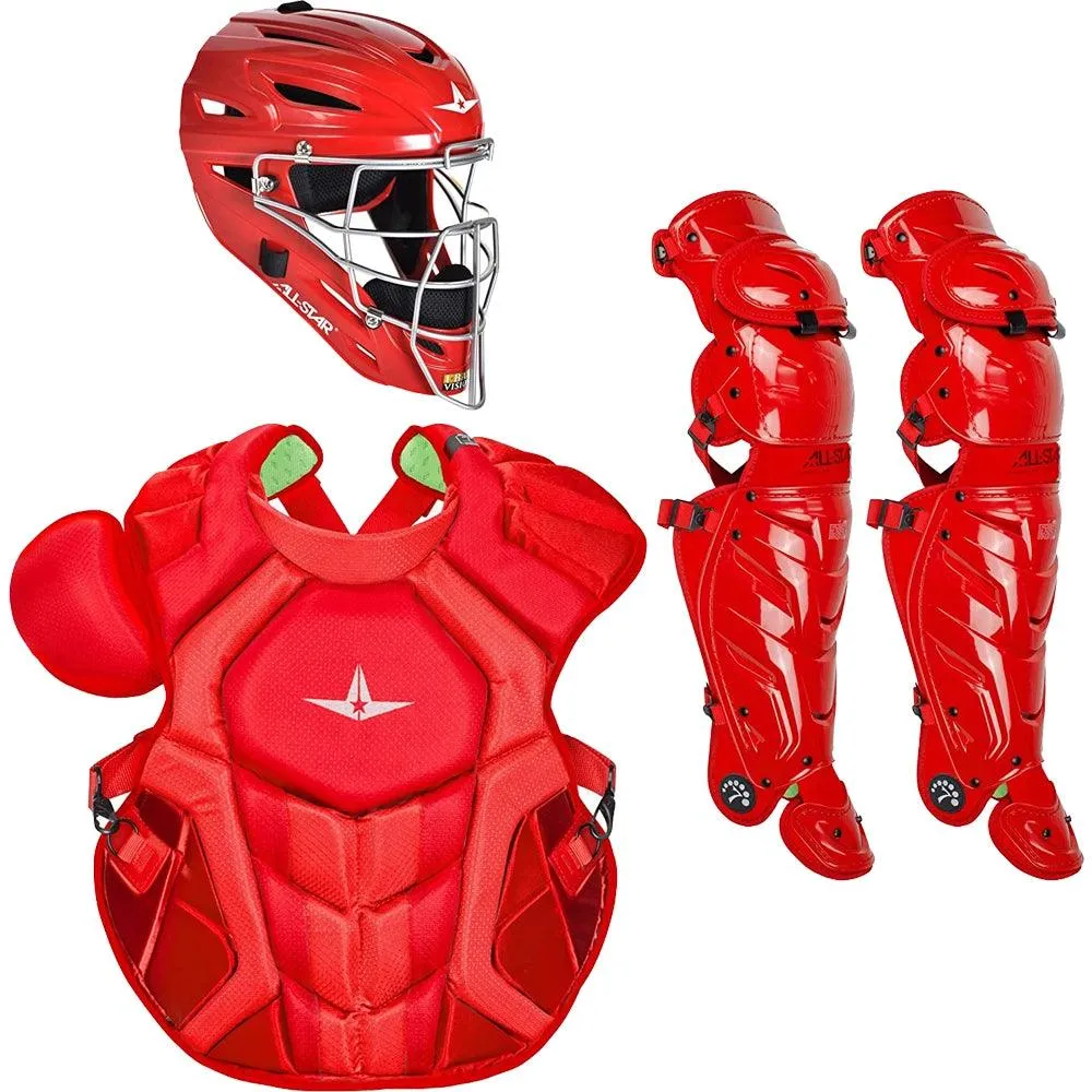 All-Star S7 Axis Elite (Ages 9-12) Solid Catcher's Kit NOCSAE Approved: CKCC912S7XS