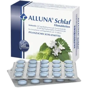 ALLUNA film-coated tablets, valerian root and hops