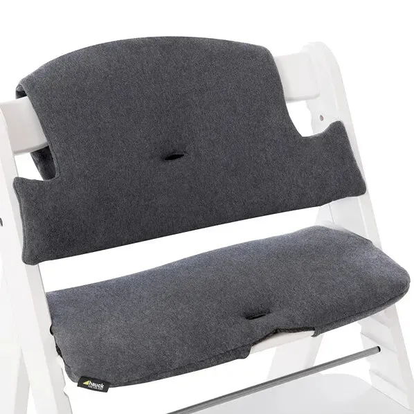 Alpha  Highchair   Free Highchair Pad - Natural/Jersey Charcoal