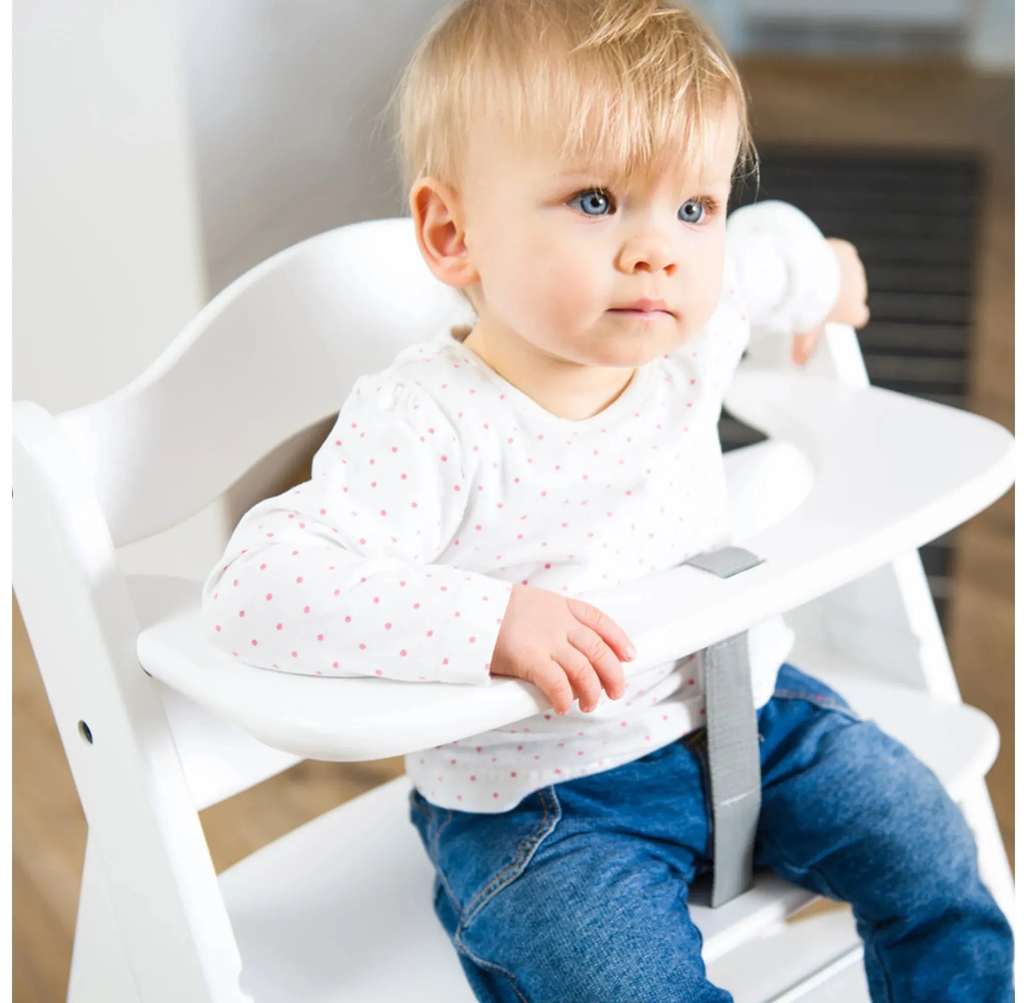 Alpha  Highchair White