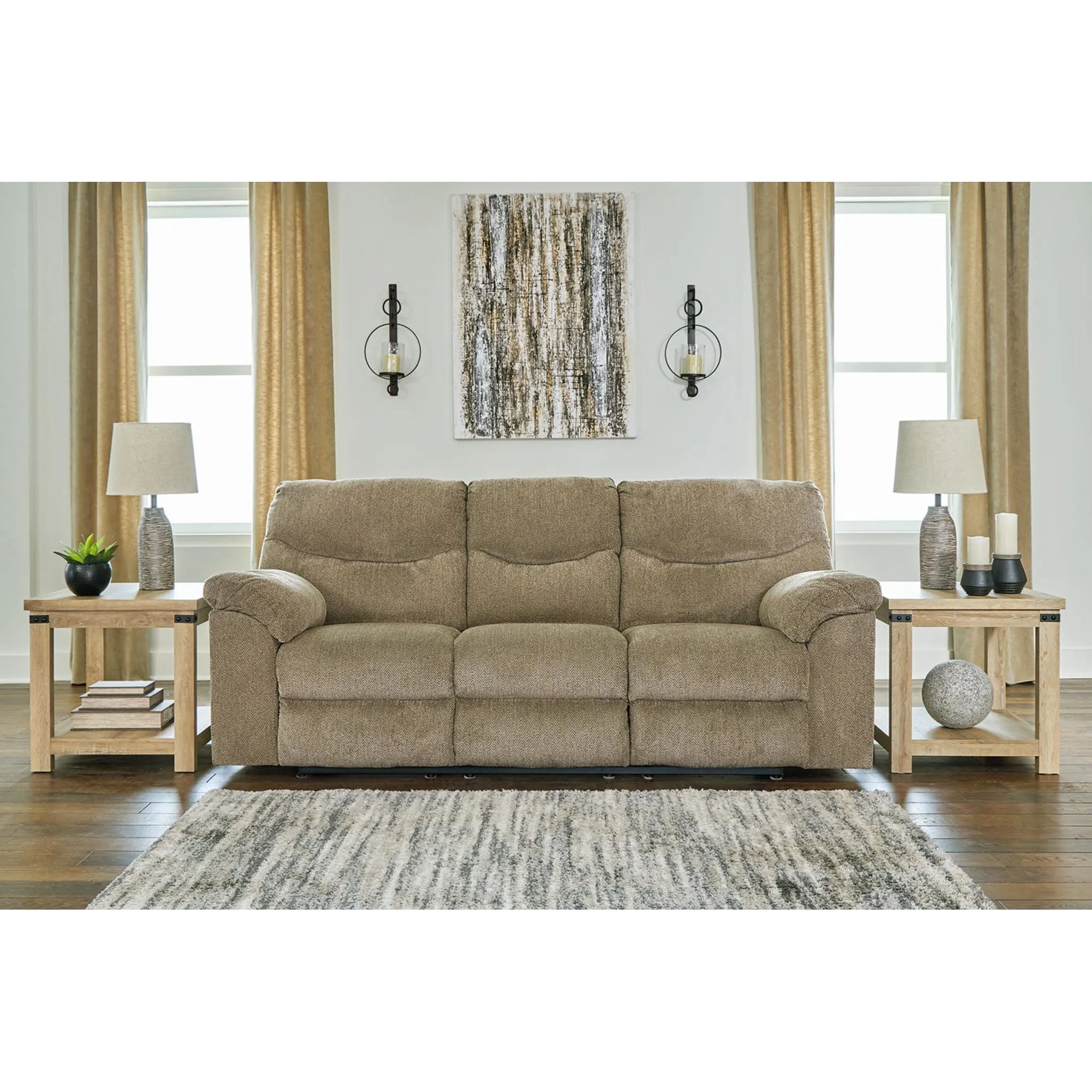 Alphons Reclining Sofa - Briar