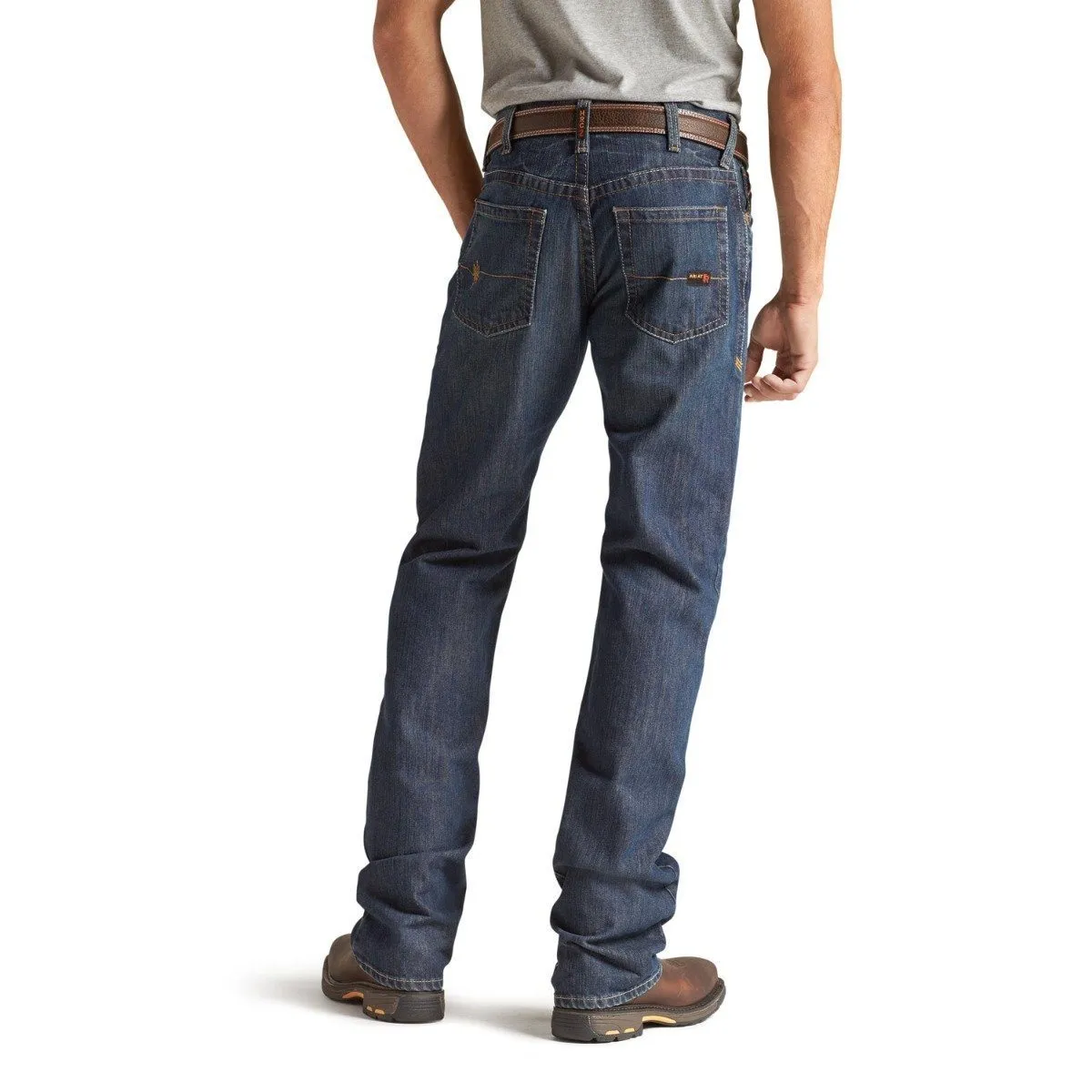 Ariat Men's M4 Flame-Resistant Denim Work Jeans - Low Rise Boot Cut