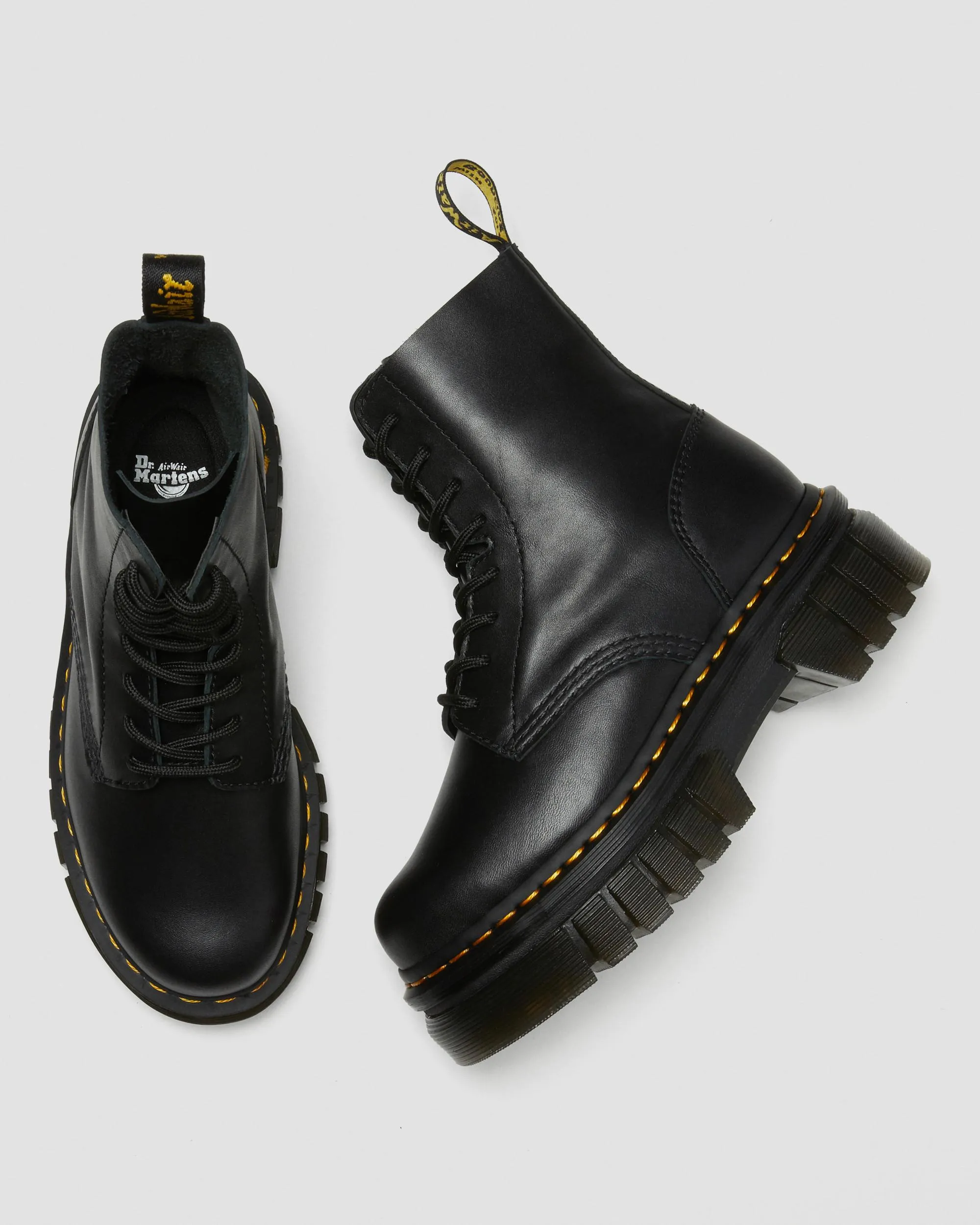 Audrick 8-Eye Nappa Lux Leather Boots