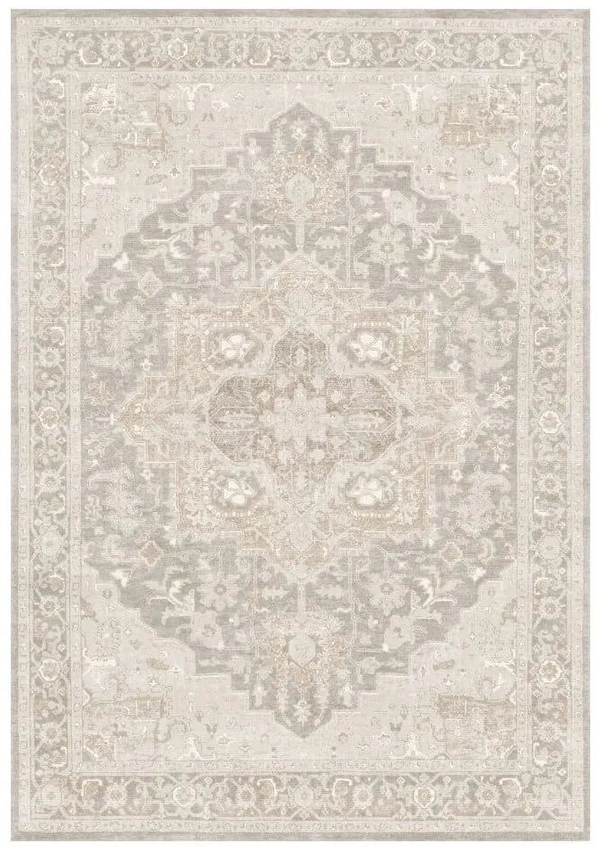 Aura Beige Gold Washable Rug