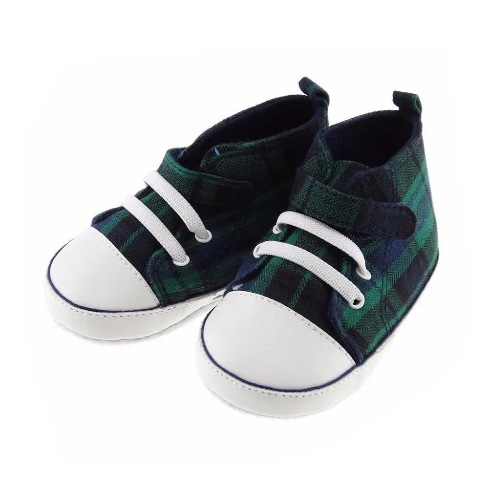 Baby and Infants Black Watch Tartan Baseball Boot