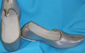 Ballet Flat Saleem Shahi Khussa 5038 Gold Indian Juti Jooti Mojari Shieno Sarees