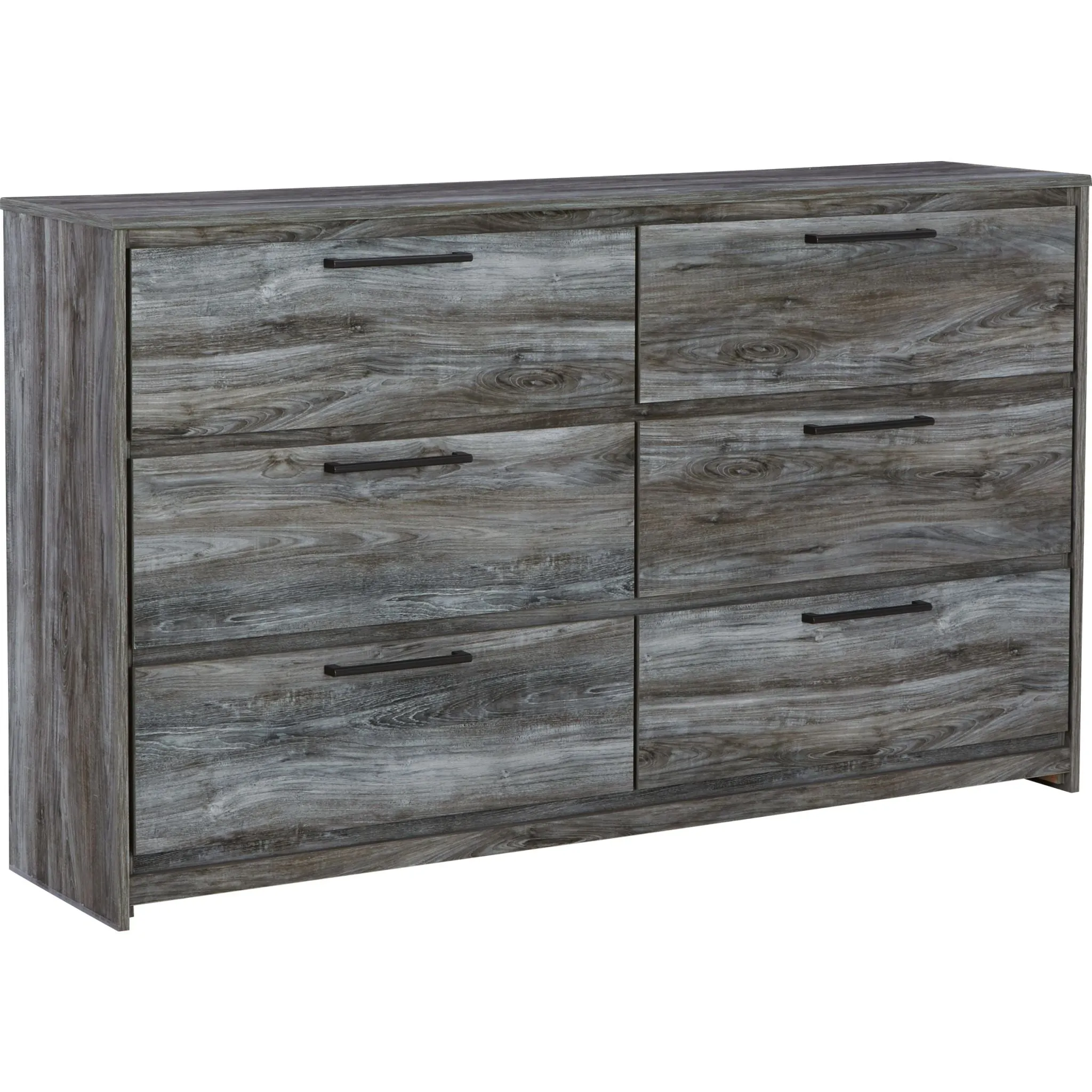 Baystorm Dresser and Mirror - Gray