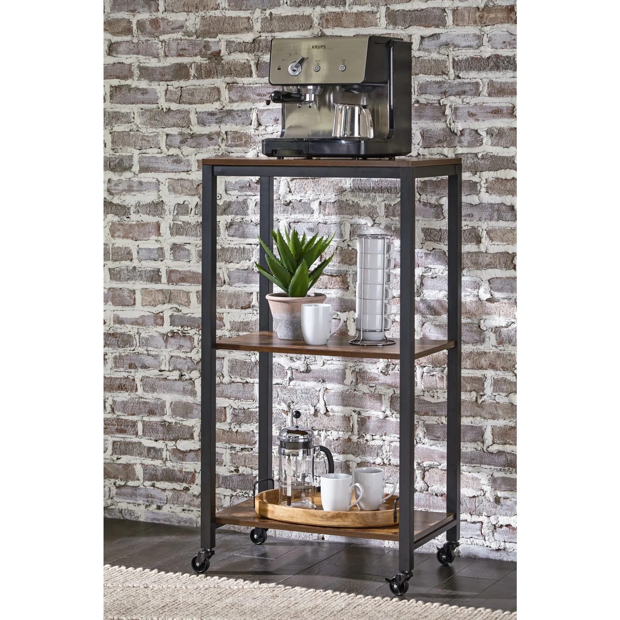 Bevinfield Bar Unit - Brown/Black