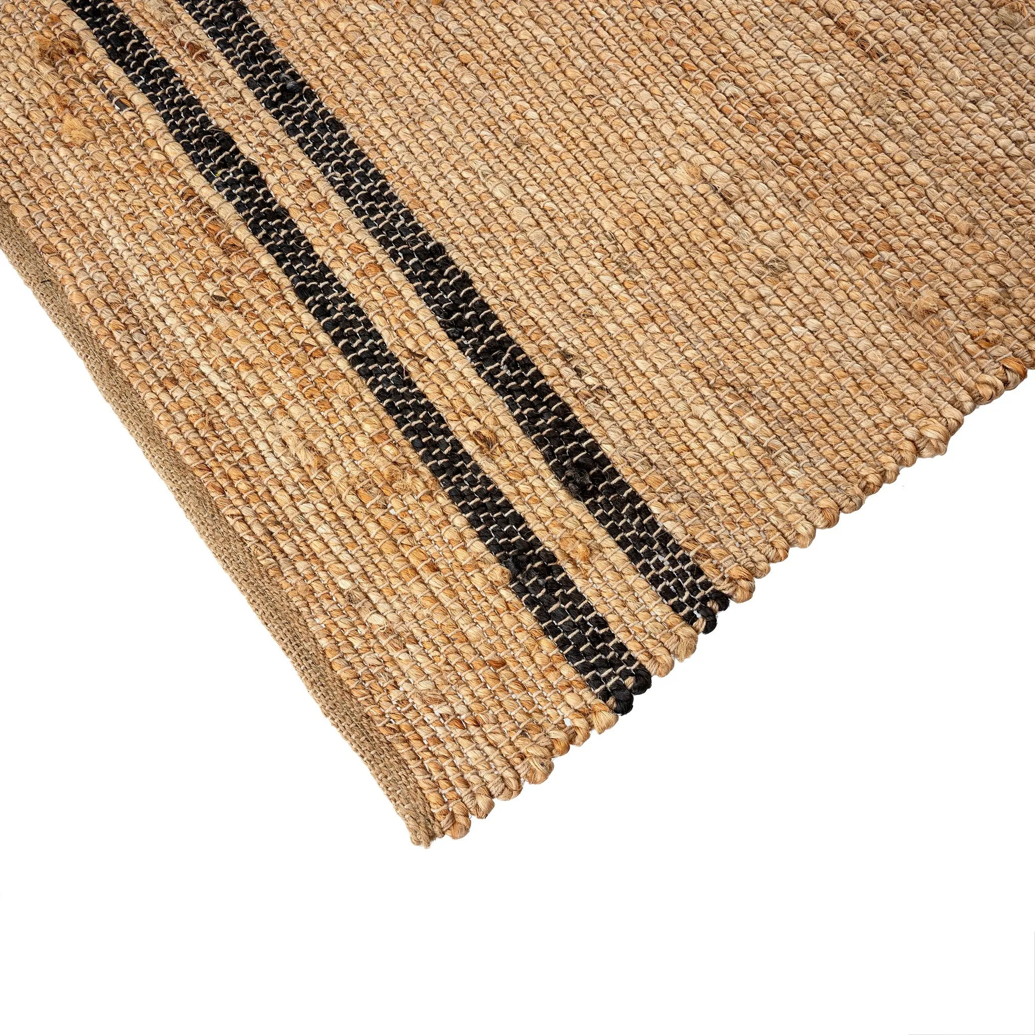 black coastal stripe | rug