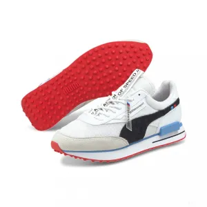 BMW Kids Shoes, Puma Future Rider, White, 2021