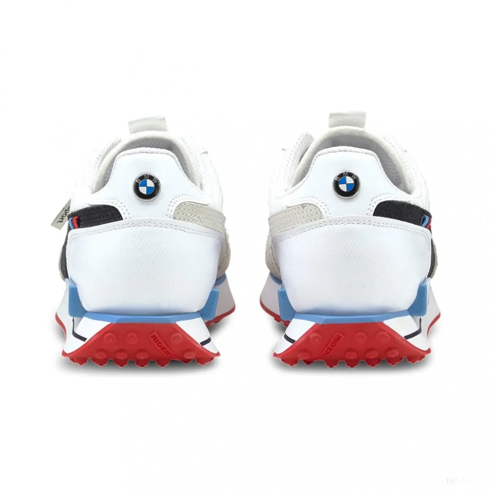 BMW Kids Shoes, Puma Future Rider, White, 2021