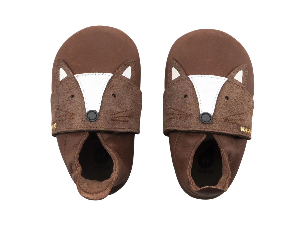 Bobux Soft Sole - Foxy Fox - Toffee