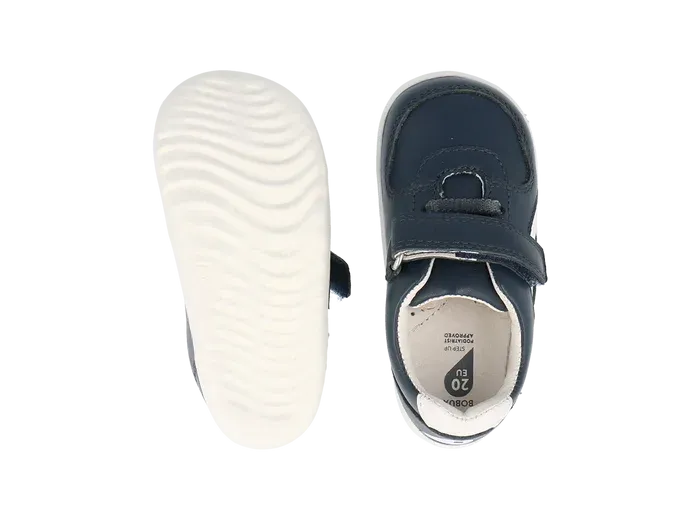 Bobux Step Up Comet - Navy and White