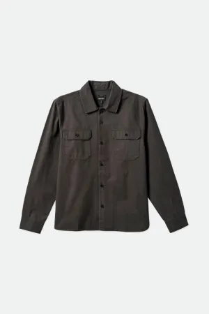 Bowery Surplus Overshirt - Washed Black