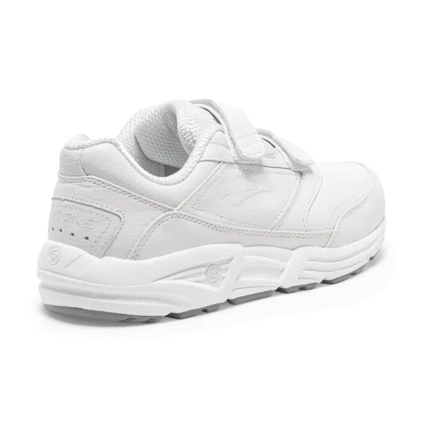 Brooks Addiction Walker V-strap Mens | Extra Wide | White