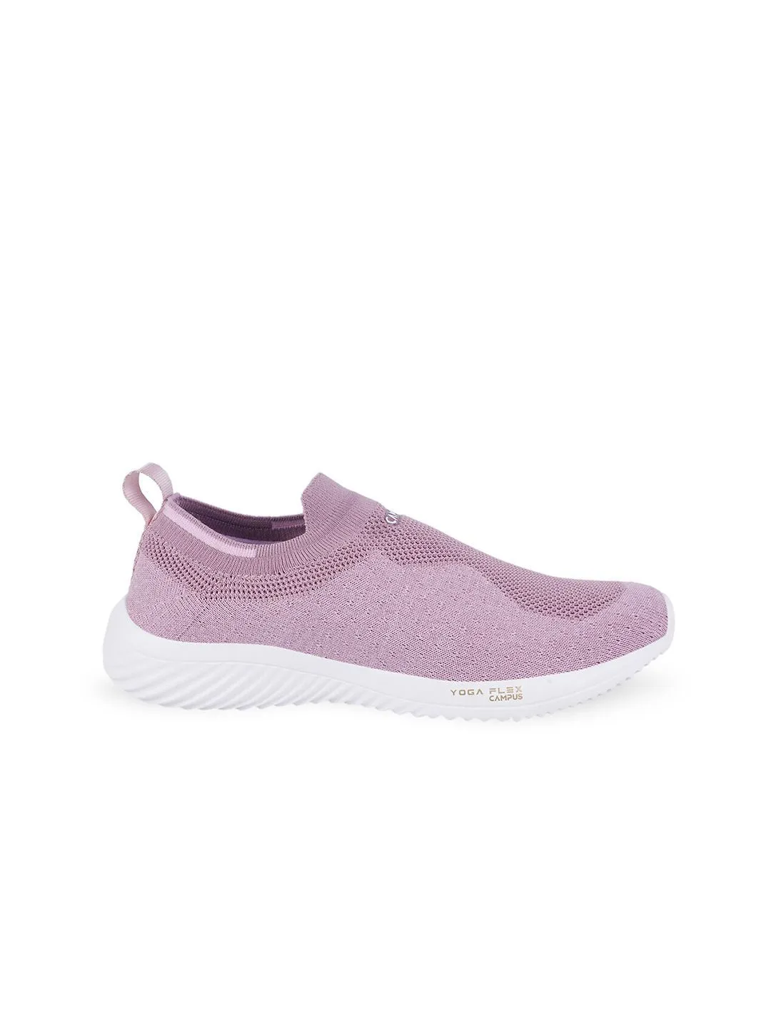 Campus Women Pink Mesh Walking Shoes