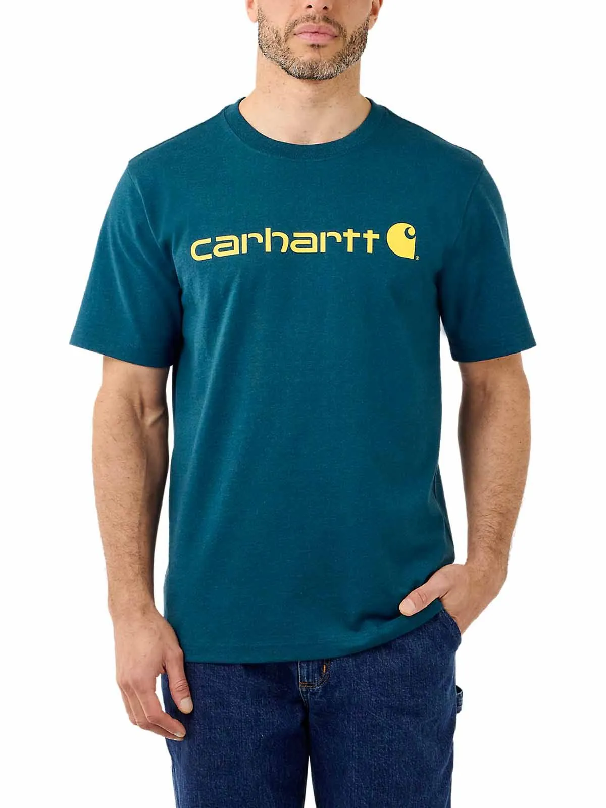 Carhartt&#x20;103361&#x20;Core&#x20;Logo&#x20;s&#x2F;s&#x20;T-Shirt&#x20;-&#x20;Black