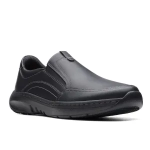 Clarks Men's Pro Step Black Leather