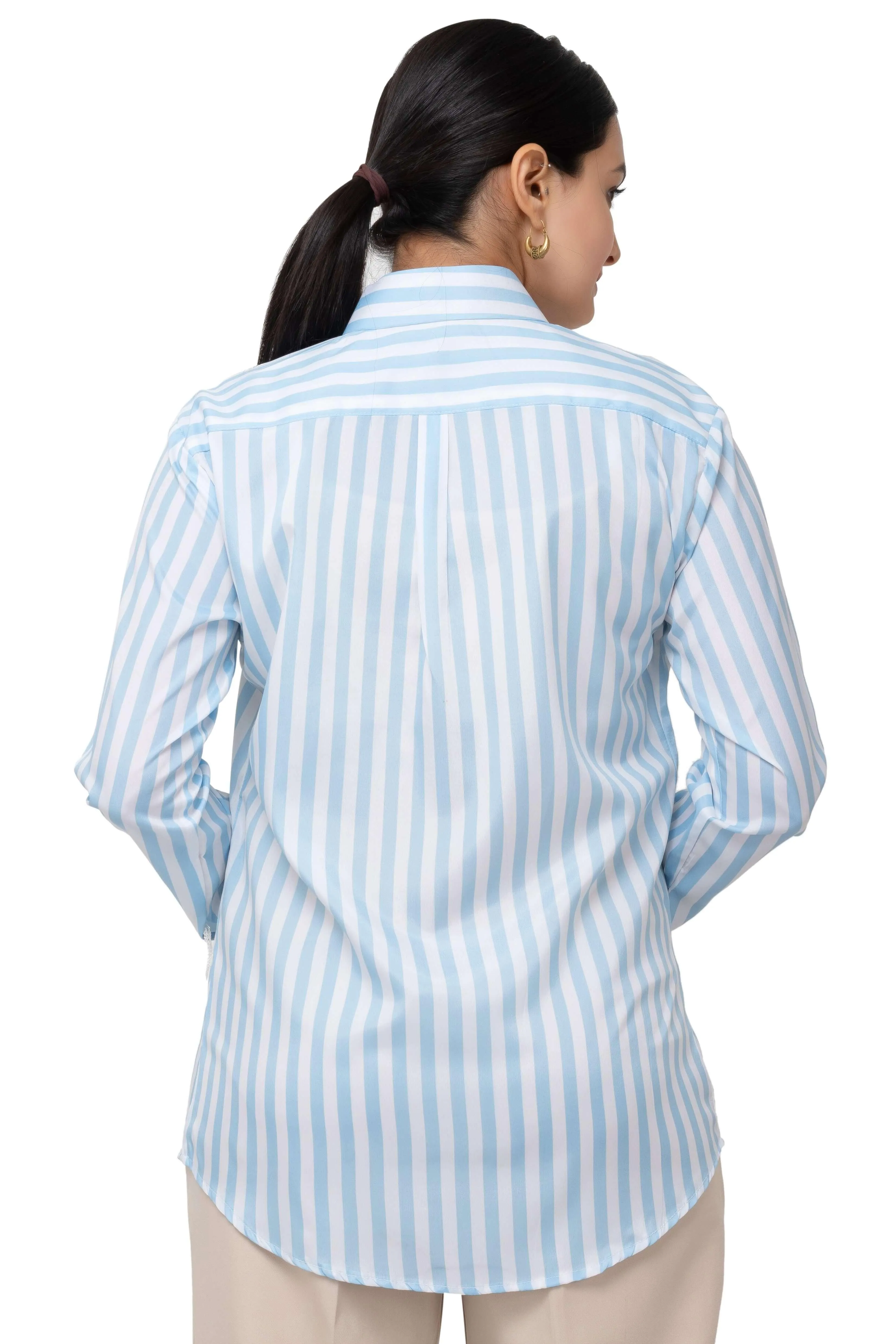 Classic Striped Shirt - Blue