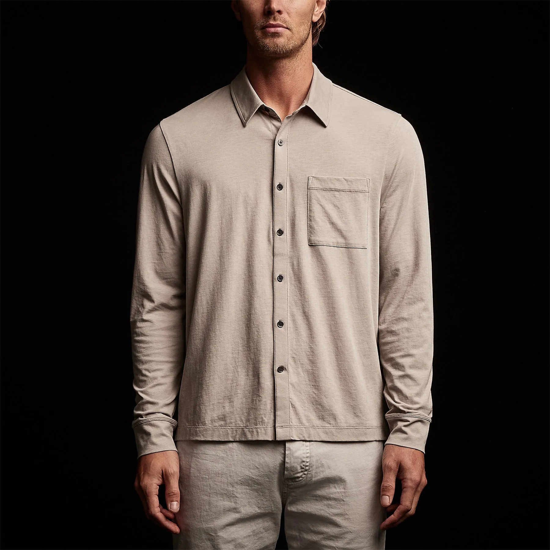 Clean Finish Jersey Shirt  - Dapple