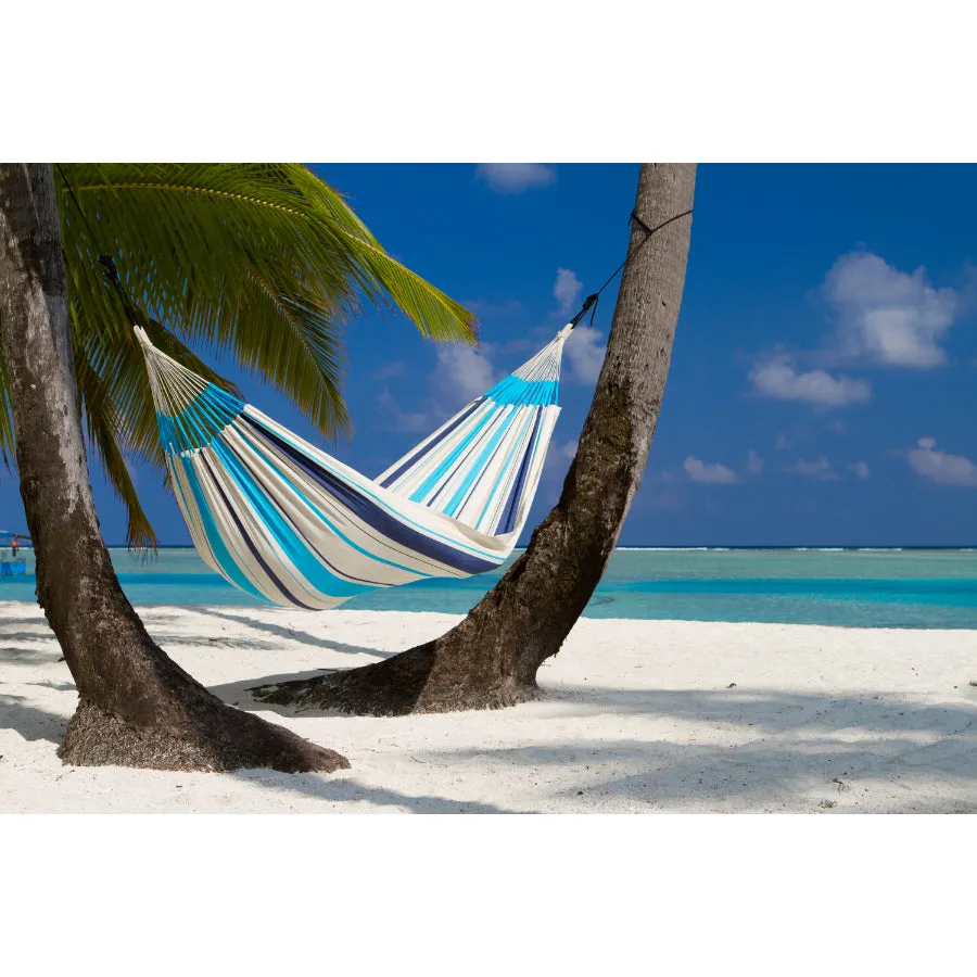 Colombian Single Hammock - Aqua