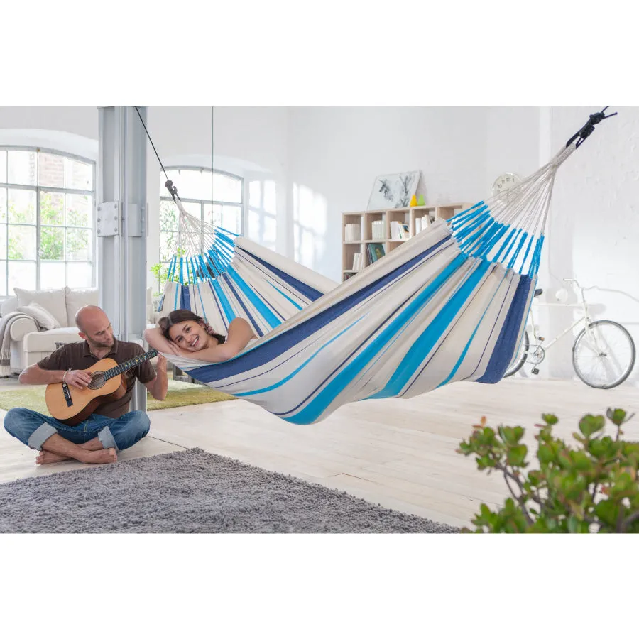 Colombian Single Hammock - Aqua