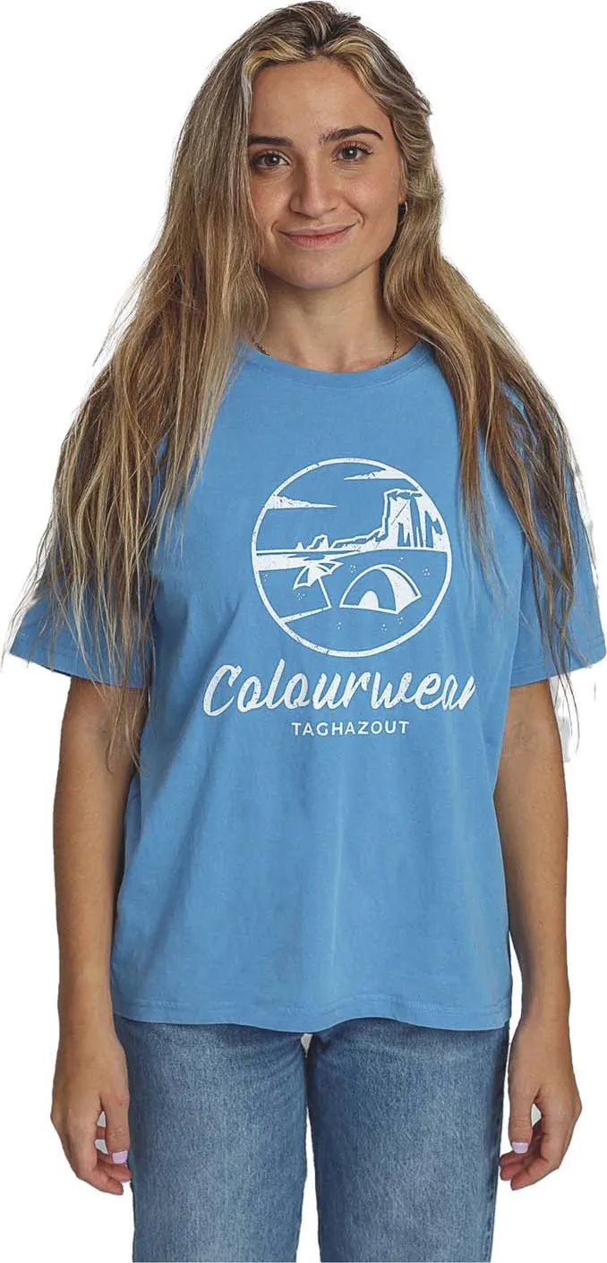 ColourWear Women&#x27;s Surf Relaxed Tee Light Blue | Buy ColourWear Women&#x27;s Surf Relaxed Tee Light Blue here | Outnorth