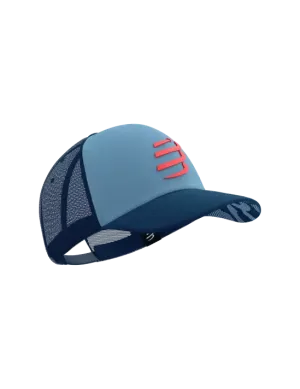 Compressport Unisex's Trucker Cap - Denim/Poseidon